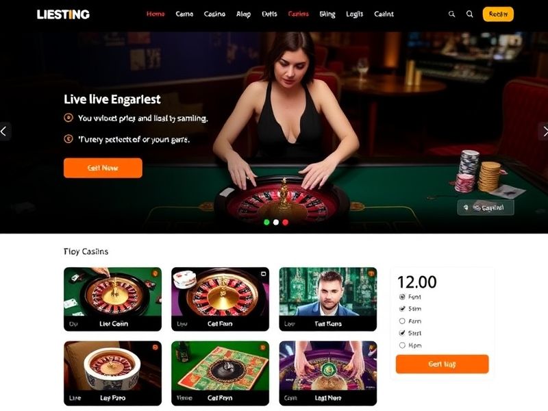 Discover the top live casino websites with real-time dealer games, secure platforms, and fair play. Get expert reviews and insights into the world of live dealer gambling.